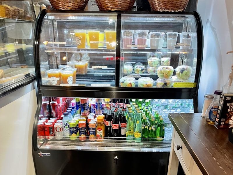 Village creperie interior